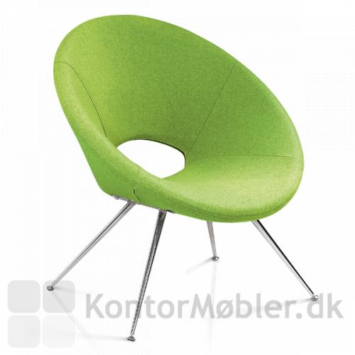 Bakko loungestol i limegrøn