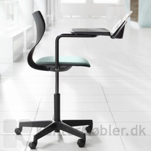 Cobra kontorstol med tablet skriveplade 