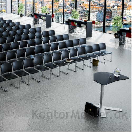 Delta enkelt-søjlet bord til konference sal