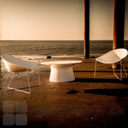 Samme opstilling af Lounge møbler fra Confines-serien - Kan tåle saltholdig luft