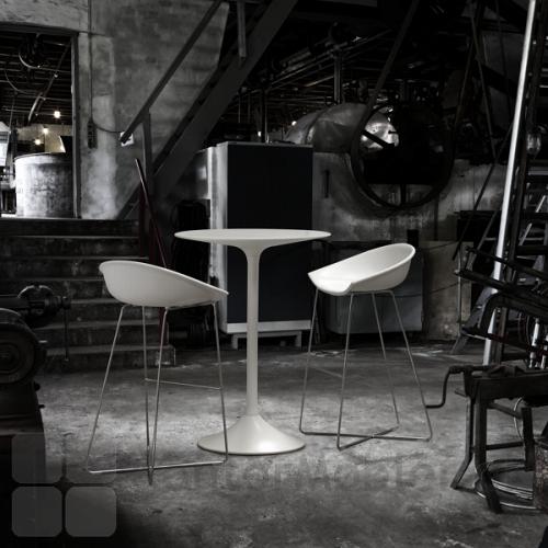 To barstole omkring et bar bord - Det hele i SKY og fra Fronterras Confines serie