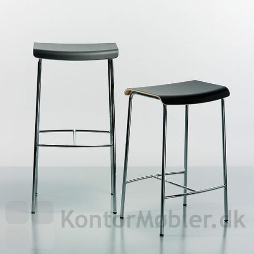 Pause barstol i højde 81 cm og 65 cm