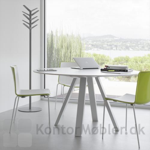 ARK5 mødebord i hvid, matcher godt sammen med Tweet kantinestol