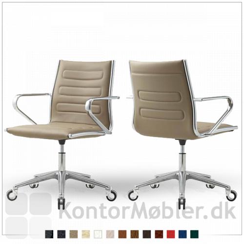 Classic mødestol er minimalistisk og klassisk i designet