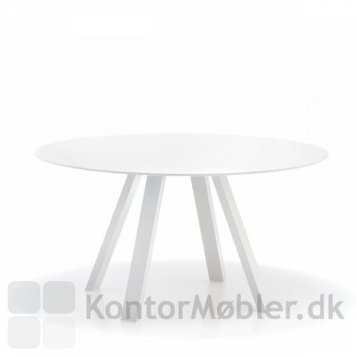 Ark5 mødebord fra Pedrali kan vælges i hvid eller sort