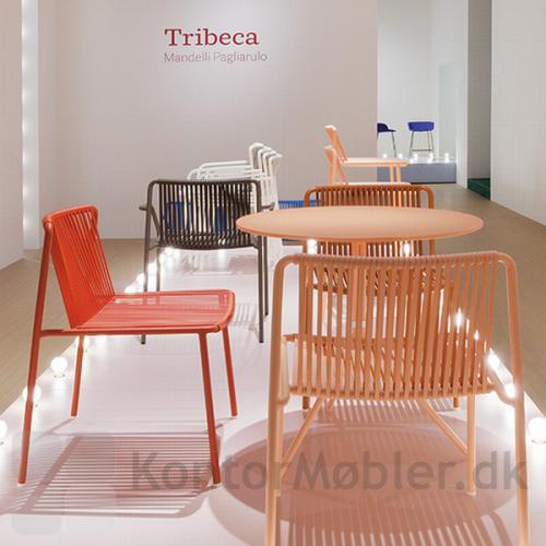 Tribeca udendørsstol er let og enkel i sit design