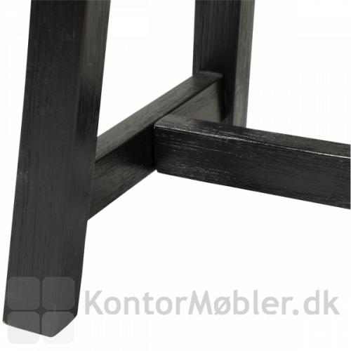 DUMAS højbord med sorte ben, kan vælges i højden 81 cm eller 90 cm