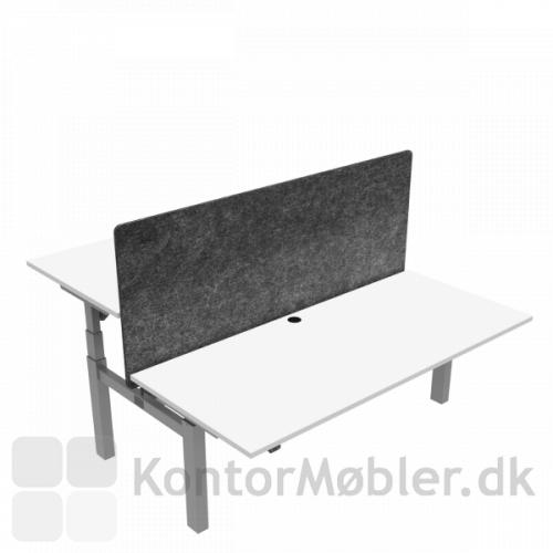 Conset 501-88 Dobbeltbord med plads til det hele. Bordplade størrelse 180x80 cm