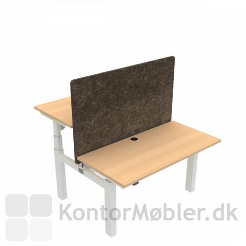 Conset 501-88 Dobbelt hæve sænkebord med bordpladestørrelse 120x60 cm