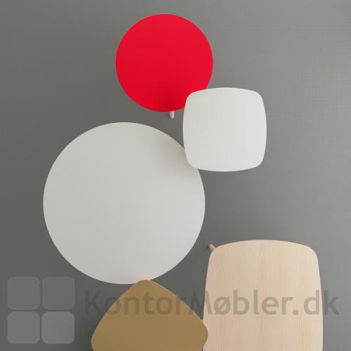 Malmö sofabord kan vælges med kvadratisk, rund eller rektangulær bordplade