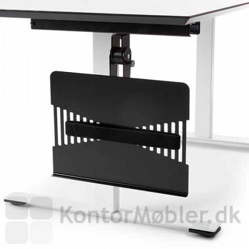 Foldbar og roterbar laptopholder til skrivebordet