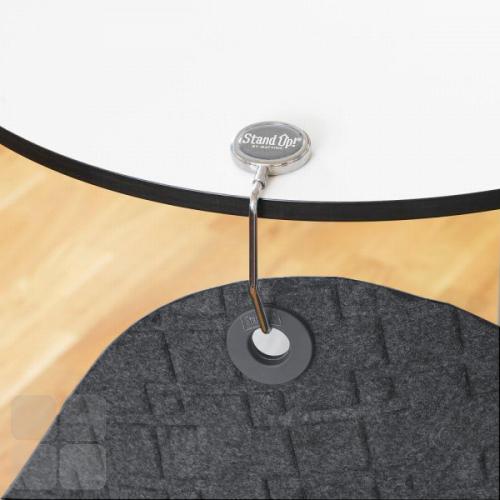 Bordkrog som gør det nemt at hænge StandUP på kanten af et bord.