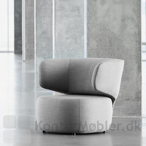 Basel stol i enkelt design med flere detaljer