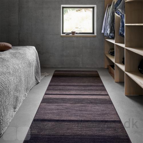 Create tæpperne kan vælges i mange former, har er valgt rektangulært til soveværelset