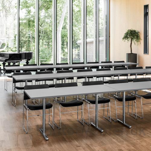 Howe Tempest flip bord er oplagt at anvende i konferencelokaler, kantiner og som uformelt mødebord