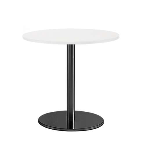 Cafébord med hvid bordplade