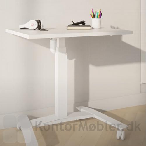 Det lille Conset skrivebord med hæve sænke funktion til det aktive hjem. Til hjemmearbejde, lektielæsning og meget andet