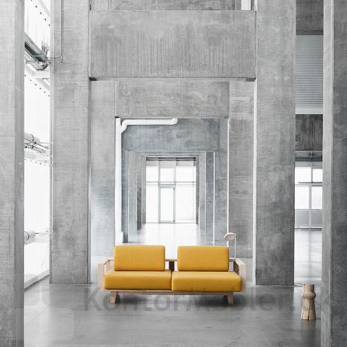 Softline Wood sofa er en super moderne lounge sovesofa