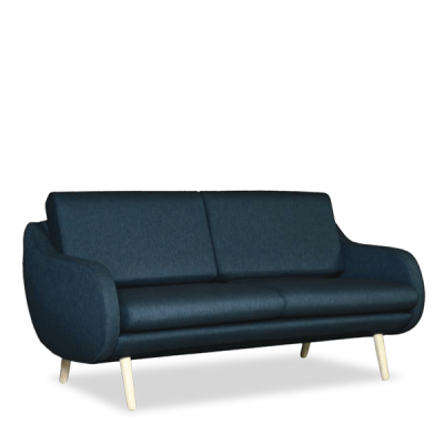 Hana retroinspireret sofa i organisk design