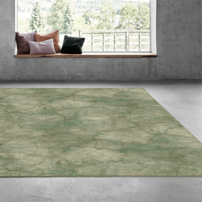 Create grønt marmor gulvtæppe - any shape