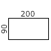 200x90 cm (704,-) (13611)