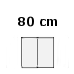 80 cm (0,-) (2356)