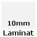 Hvid kompakt laminat 10mm (1575,-) (CFP 410 white)