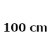 Bordhøjde 100 cm (Barstol)