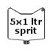 5x1 ltr. refill håndsprit (1.244,-)