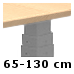 3-leddet kvadratisk søjle, vandring 65-130 cm (0,-) (7450SQ)