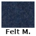 Blå Felt Melange (872,-) (289)