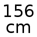 156 cm