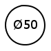 Ø 49 cm (0,-) (Ø 490)