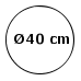 Ø40 cm (735,-)