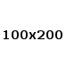 100x200 cm (1260,-)
