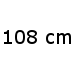108 cm