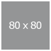 80,5 x 80,5 cm (0,-) (92008)