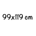 99x119 cm (864,-) (27826K-AIR)