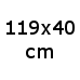 B119,2xD40xH8,5 cm (288,-) (2976)