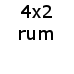 4x2 rum (2351,-)