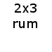2x3 rum (835,-)
