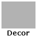 Lys grå Decor (056)