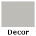 Decor lys grå (0,-) (U763) (40)