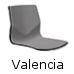 Sort Valencia kunstlæder - indersidepolstret (1624,-) (2502X)