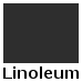 Antracit linoleum (Charcoal 53 Forbo 4166 - Bagsidepapir sort)