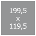 199,5 x 119,5 cm (3896,-) (27828BM)