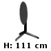Højde 110 cm model med kip 4794T (394,-)