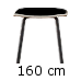Længde 160 cm med spejlpolstring (2344,-) (64513)
