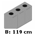 Bredde 119,2 cm (4.336,-) (2347)