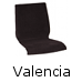 Sort Valencia kunstlæder - fuldpolstret (1.084,-) (33330)